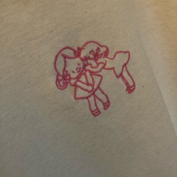 SOLD Brandy Melville whispering girls tee - Picture 3 of 3